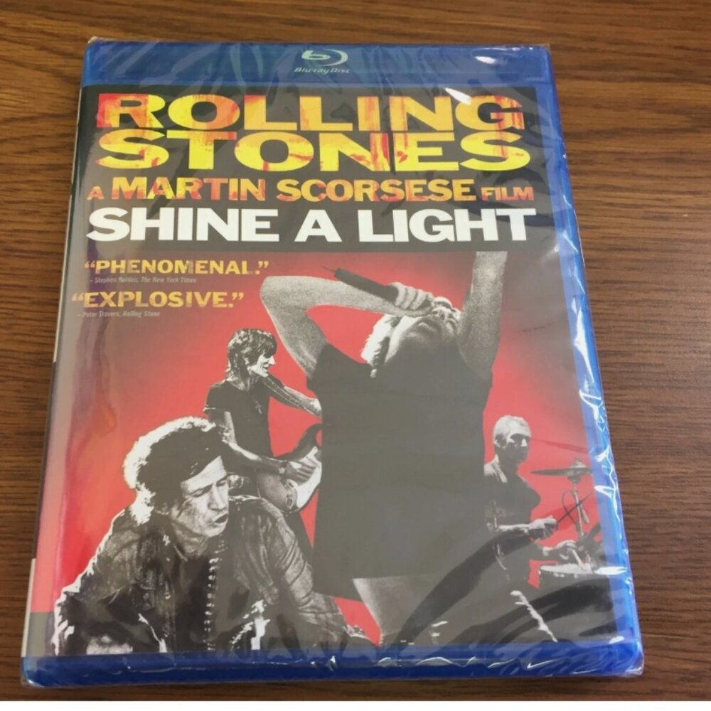 NEW SEALED Rolling Stones - Shine A Light (Blu-ray)